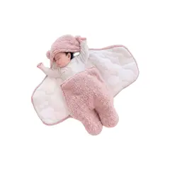 GENERICO - SACO DE BEBÉ OSITO TALLA 9 ROSADO