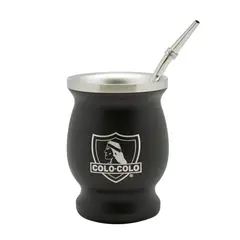 TITANIO - MATE CON BOMBILLA CLASICO COLO COLO