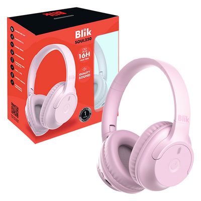 Imagen 2 del producto Audifonos Inalambricos Soul 250 Bluetooth 54 Alcance 10mts Bateria 20 hrs Rosa Rosado