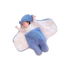 GENERICO - SACO DE BEBÉ OSITO TALLA 9 AZUL