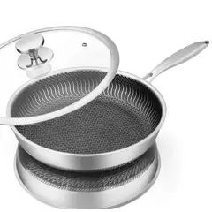 GENERICO - SARTEN HONEY COMB DE 26 CM CON TAPA