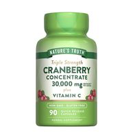 Cranberry Concentrado Natures Truth - Cranberrys con Vitamina C 90 cápsulas