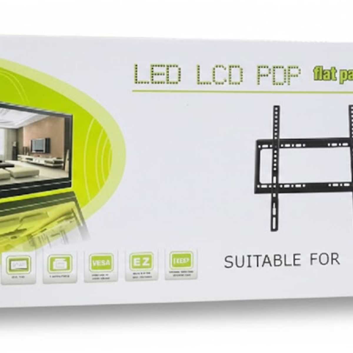 GENERICO - Soporte Para Tv Led Lcd 26 A 63 Color Negro