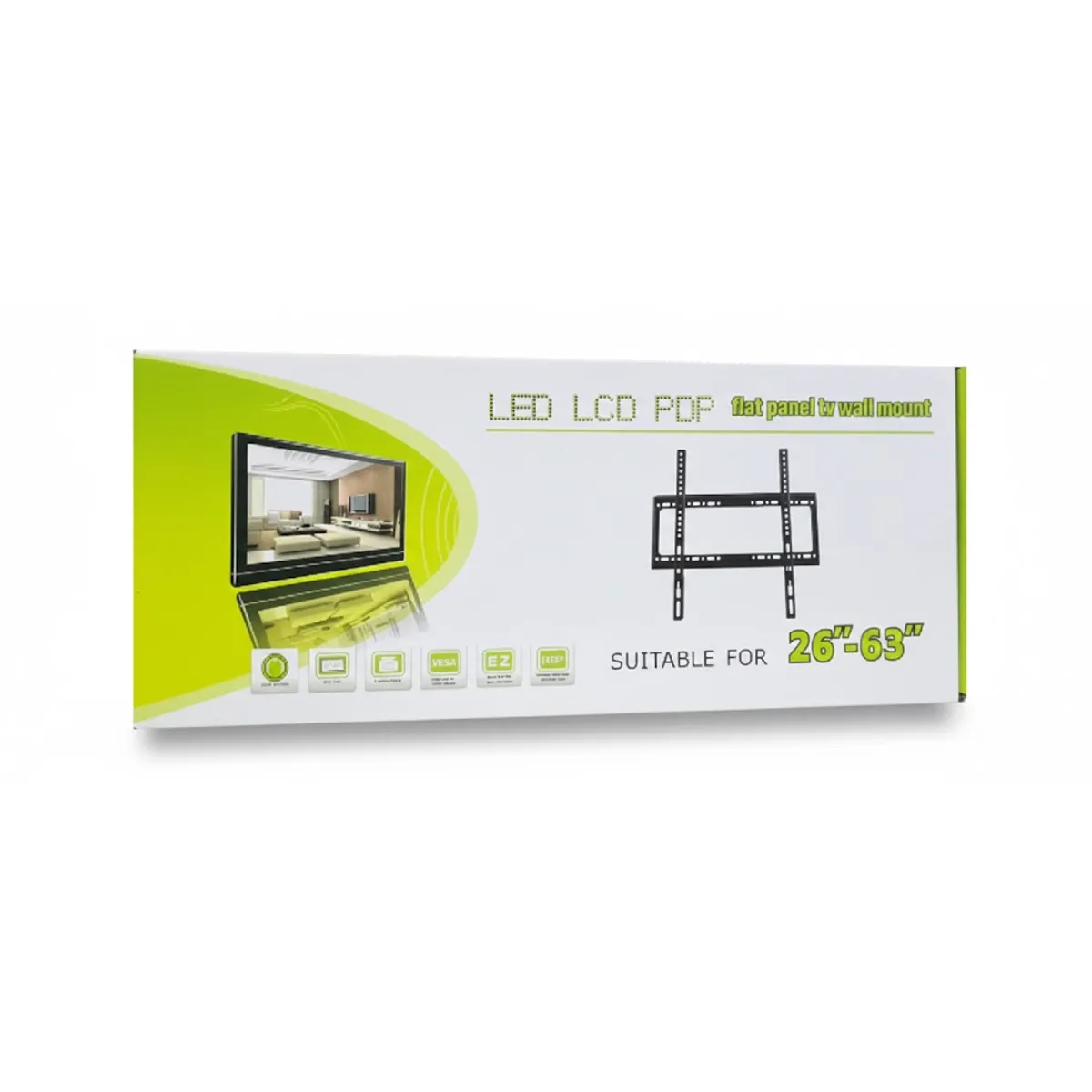 GENERICO - Soporte Para Tv Led Lcd 26 A 63 Color Negro