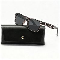 Mujer hombre lentes Gafas de sol polarizadas de tendencia clásica de moda unisex uv400