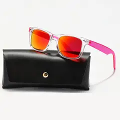 POLASUP - Mujer hombre lentes Gafas de sol polarizadas de tendencia clásica de moda unisex uv400