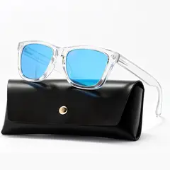 POLASUP - Lentes Gafas de sol polarizadas clásicas de moda retro de fiesta para hombres mujeres uv400