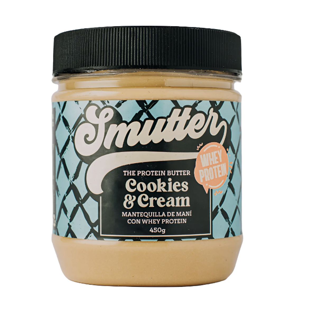 SMUTTER - Mantequilla de mani Smutter - Cookies & Cream 450g