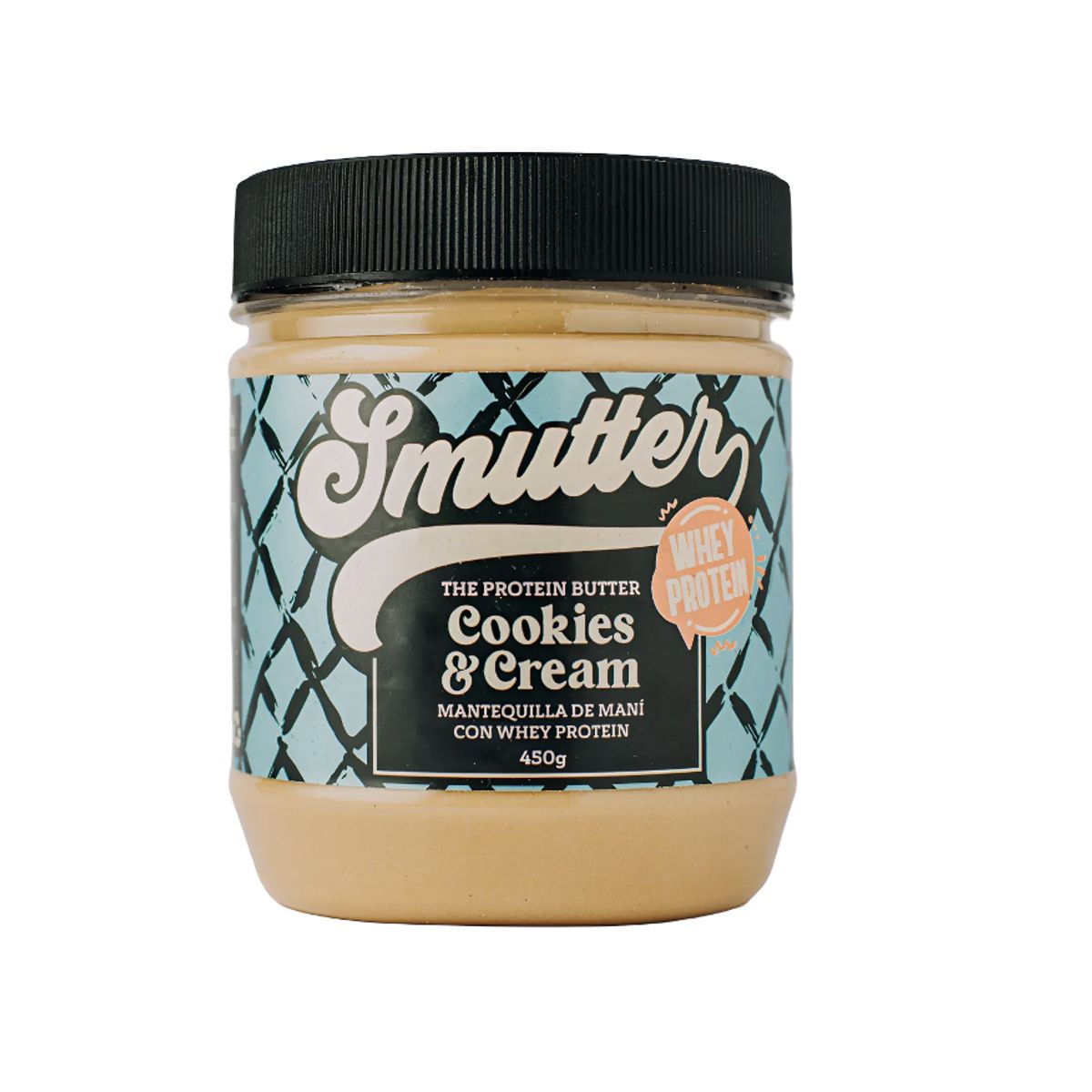 SMUTTER - Mantequilla de mani Smutter - Cookies & Cream 450g