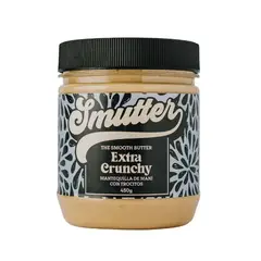 SMUTTER - Mantequilla de mani - Extra Crunchy 450g