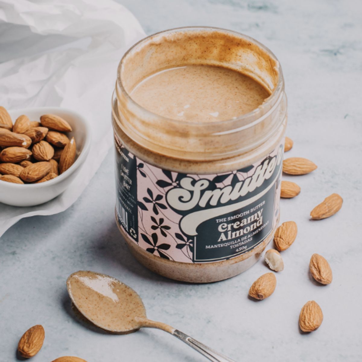 SMUTTER - Pasta de Almendra Smutter - Creamy Almond 450g