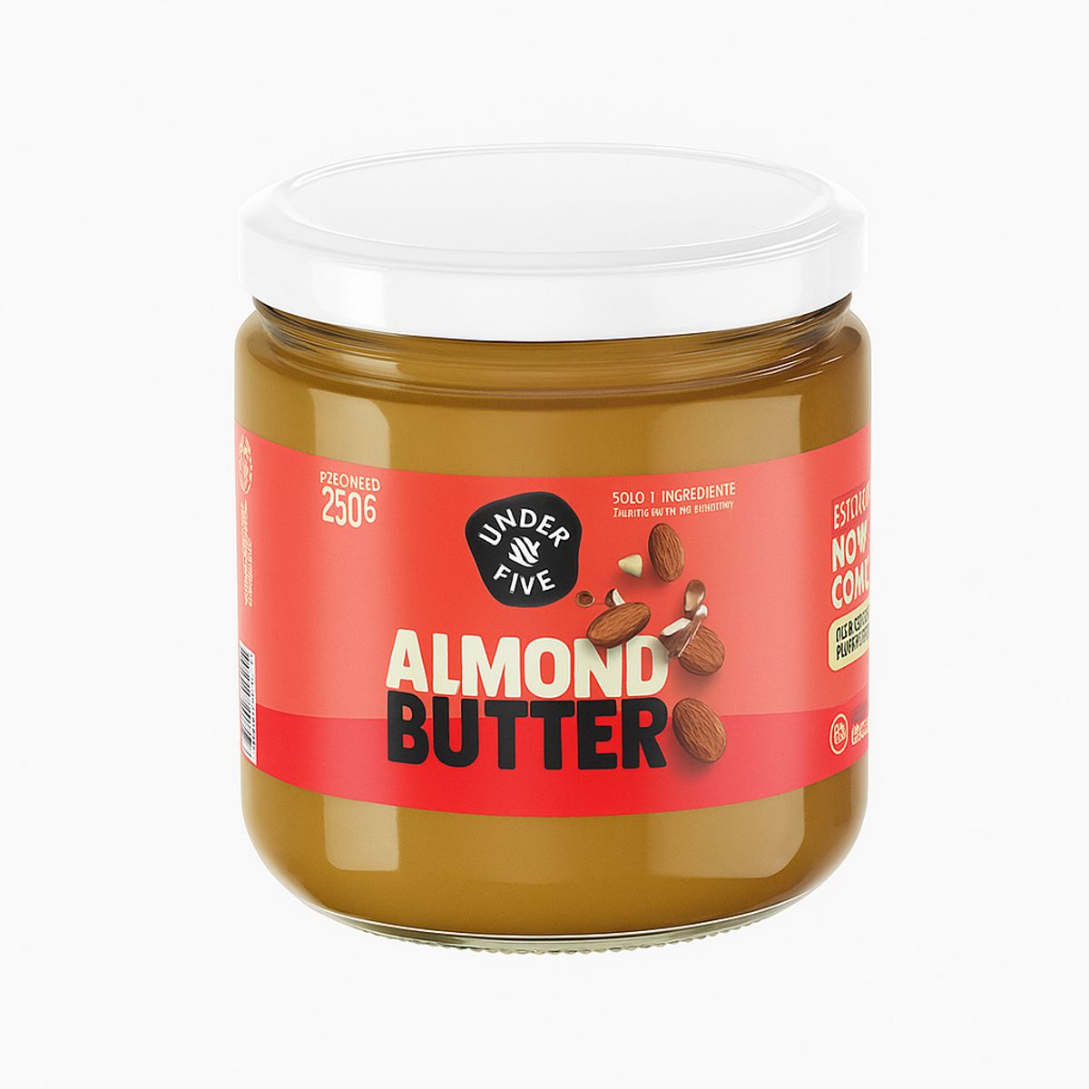 UNDERFIVE - Pasta de almendras Underfive - Almond Butter 250gr