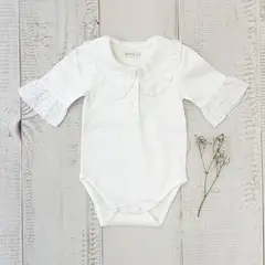 WAWA BABY DESIGN - Vestido Pau Rayas Celeste