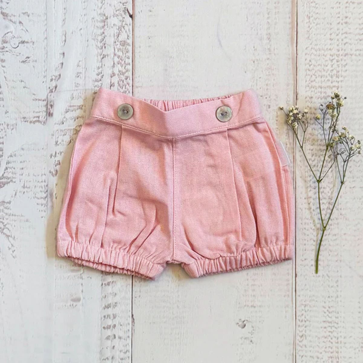 WAWA BABY DESIGN - Short Bombacho Pau Palo Rosa