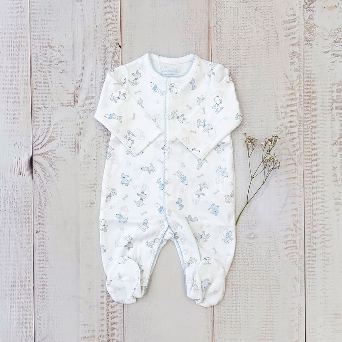 WAWA BABY DESIGN - Enterito Pau Celeste