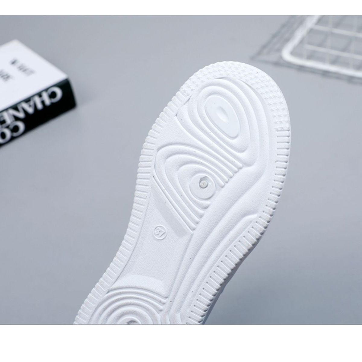 DANWEILE - Zapatillas de running informales con plataforma cómodas para mujer Rosa