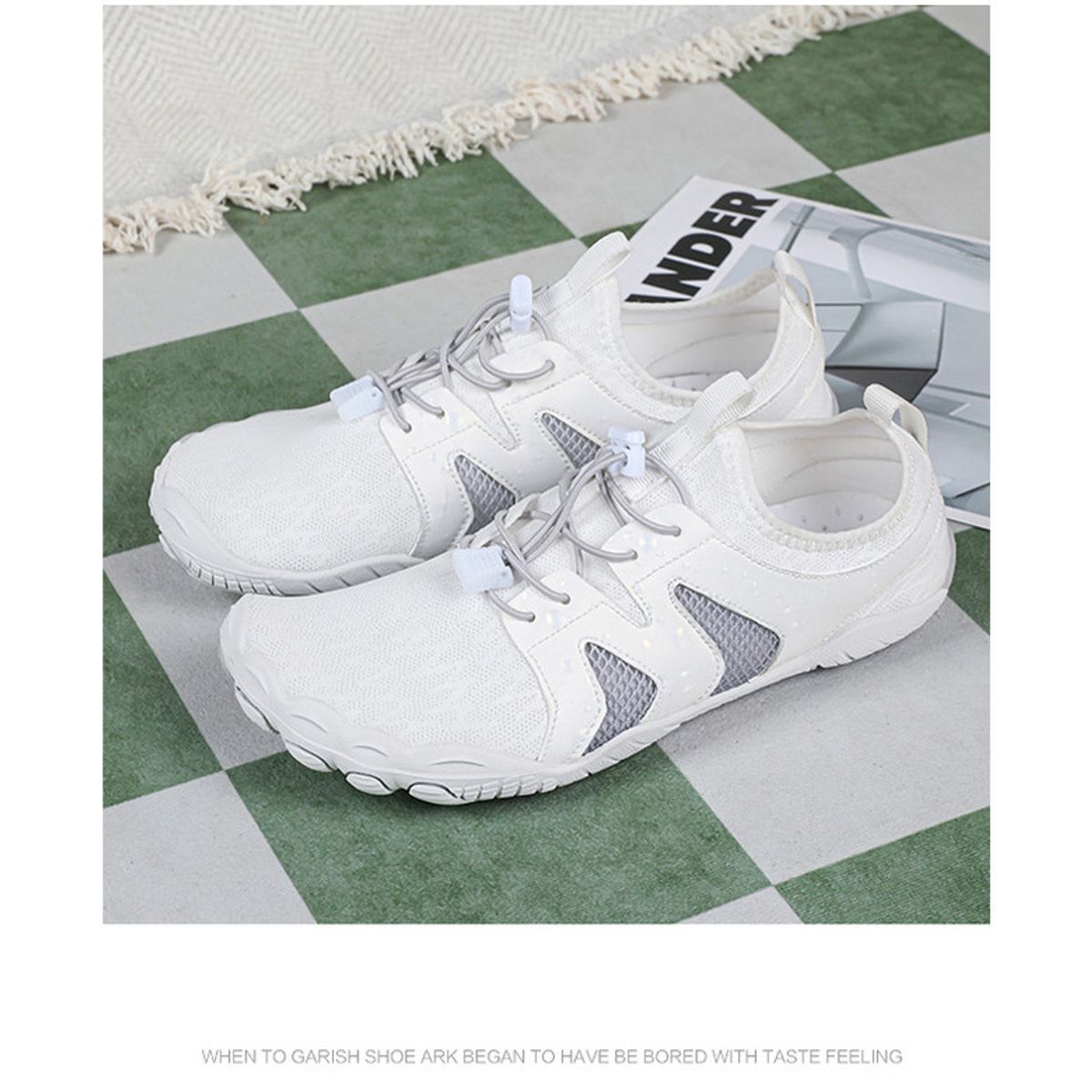 DANWEILE - Zapatos de vadeo ligeros unisex - Blanco