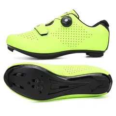 DANWEILE - Zapatillas de ciclismo casuales y de moda para hombres y mujeres Verde