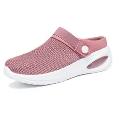 DANWEILE - Pantuflas informales transpirables para mujer - Rosa