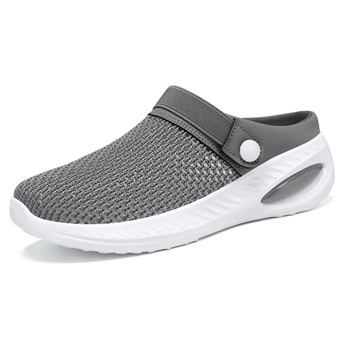 DANWEILE - Pantuflas informales transpirables para mujer - Gris