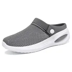 DANWEILE - Pantuflas informales transpirables para mujer - Gris