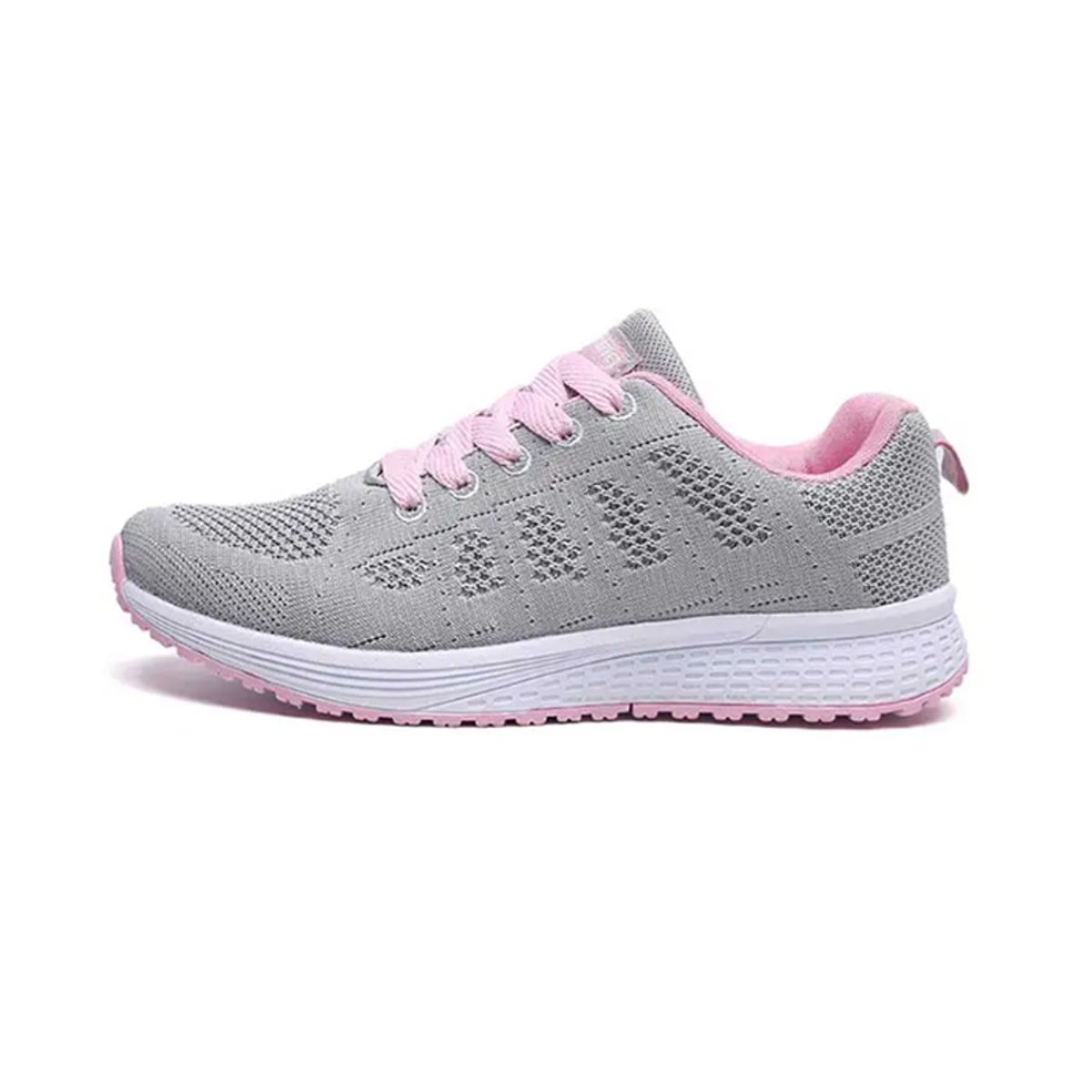 DANWEILE - Zapatos casuales de mujer de malla elegantes y transpirables - Rosa