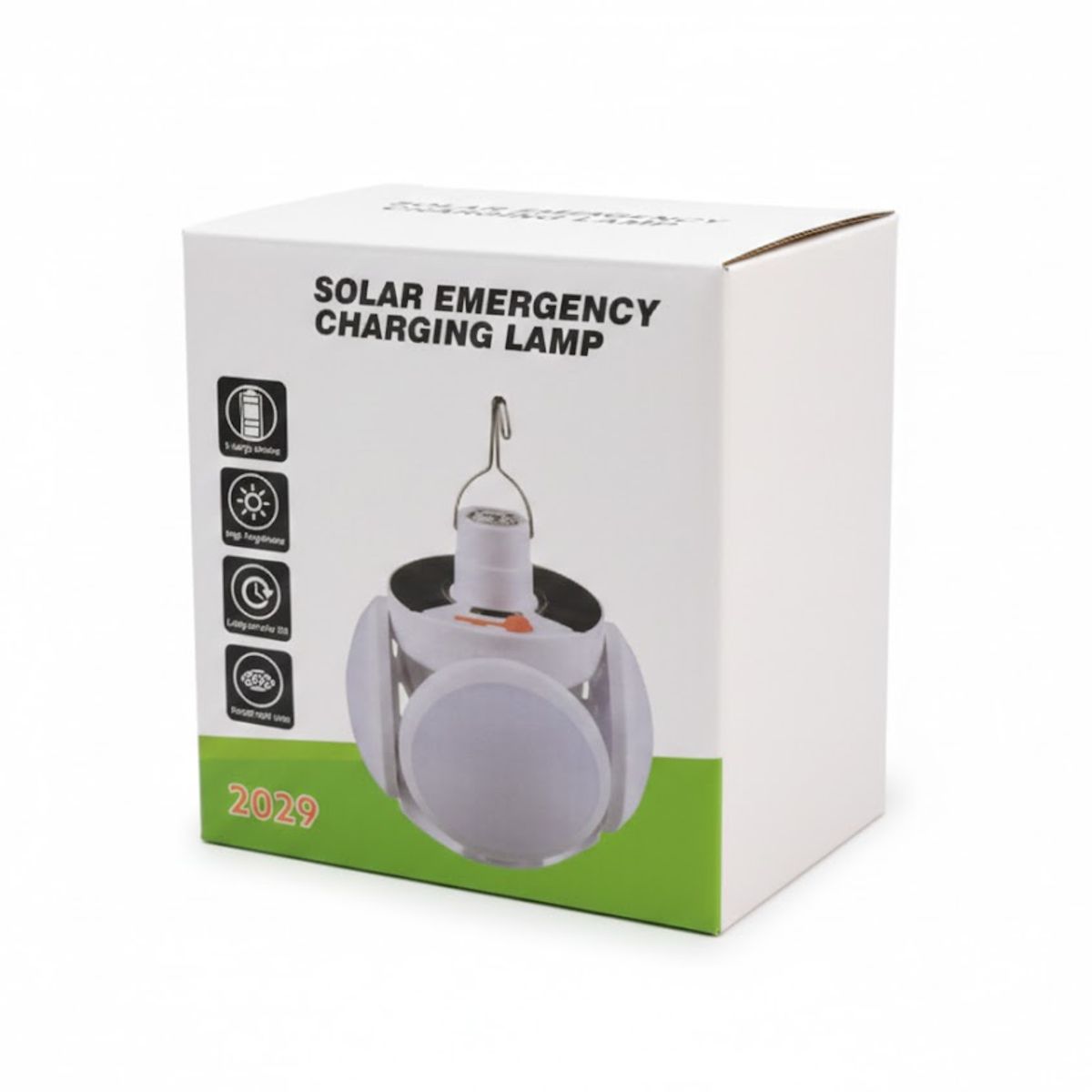 GENERICO - Lámpara Solar Led Carga Solar Plegable Portátil