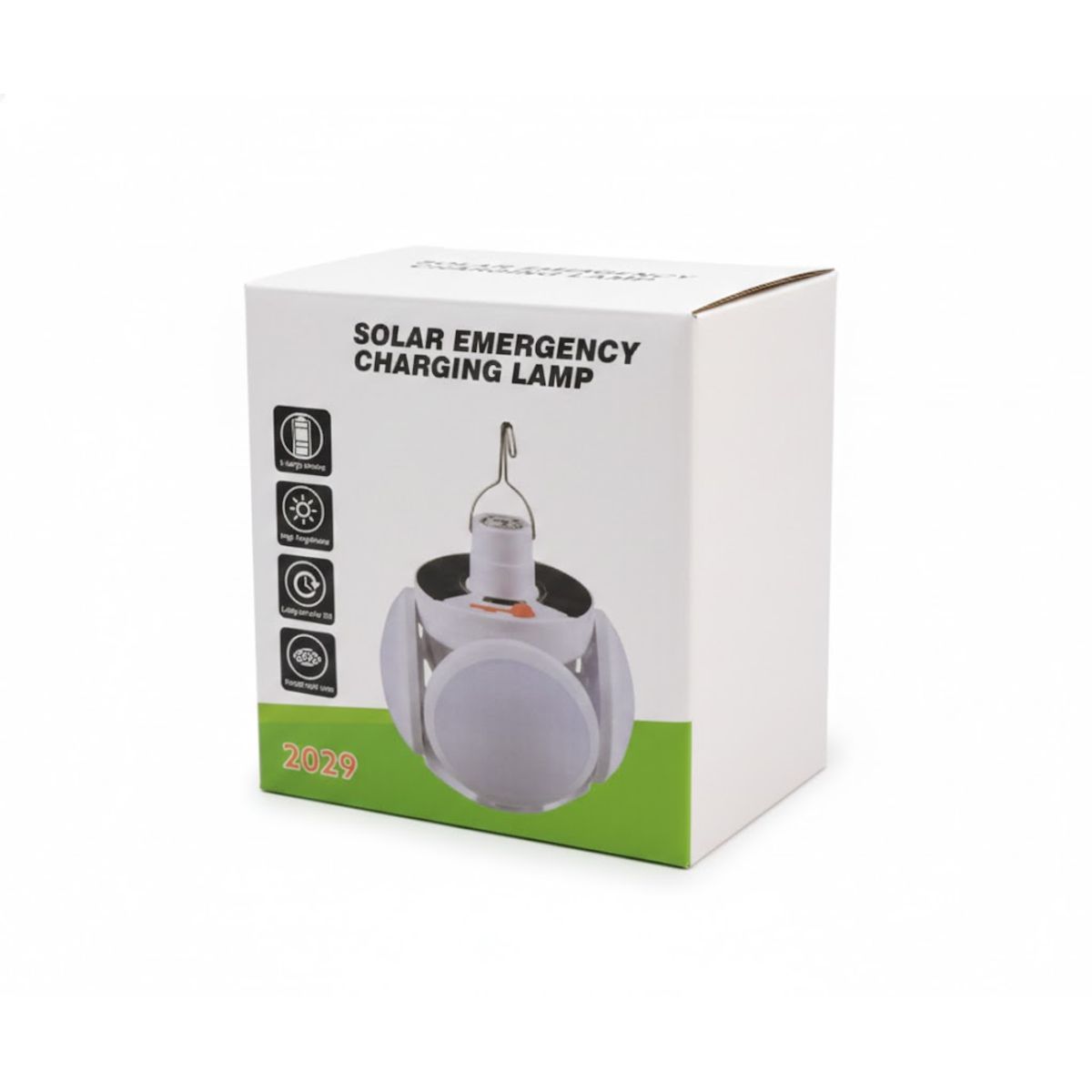 GENERICO - Lámpara Solar Led Carga Solar Plegable Portátil