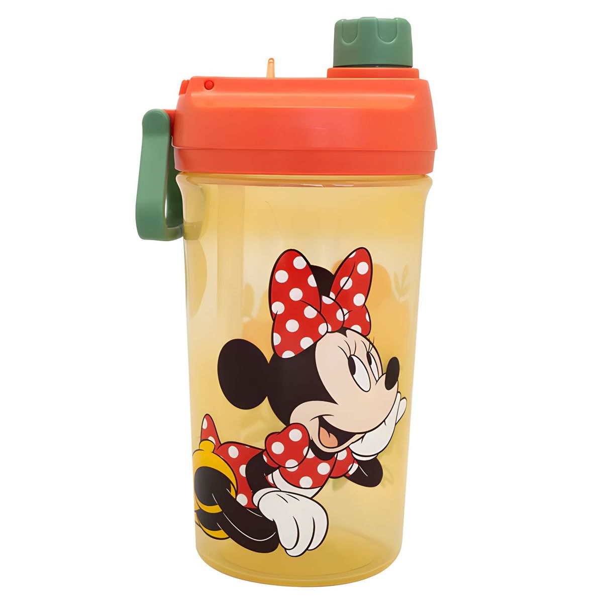 DISNEY - Vaso Minnie Mouse Infantil 2 en 1 Boquilla y Bombilla - PS