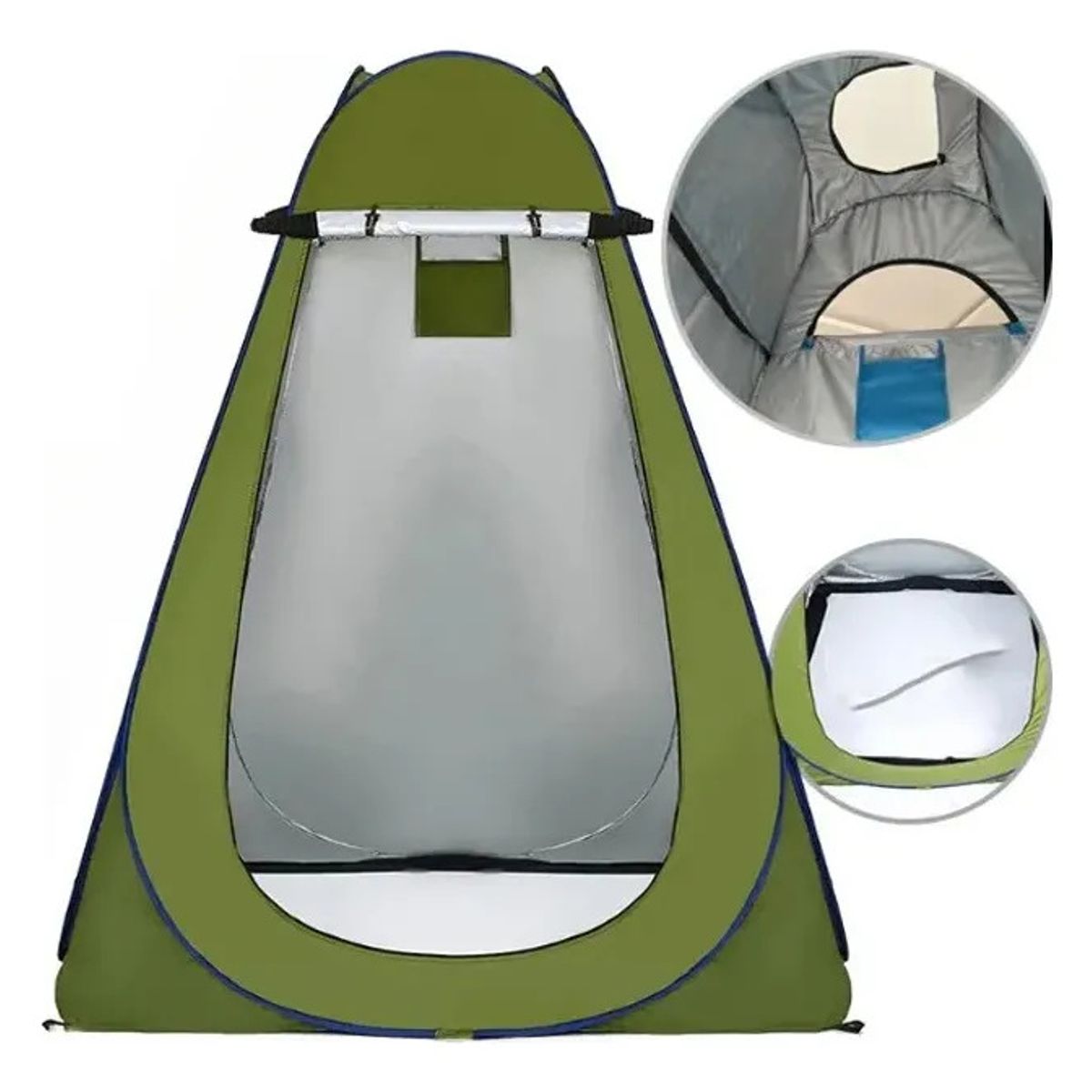 AFVENTURA - Carpa Probador Y Baño Químico Portátil Con Ducha Solar