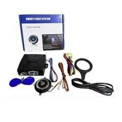 GENERICO - Kit Sistema de Encendido con Botón StartStop y Control Remoto Universal para Auto