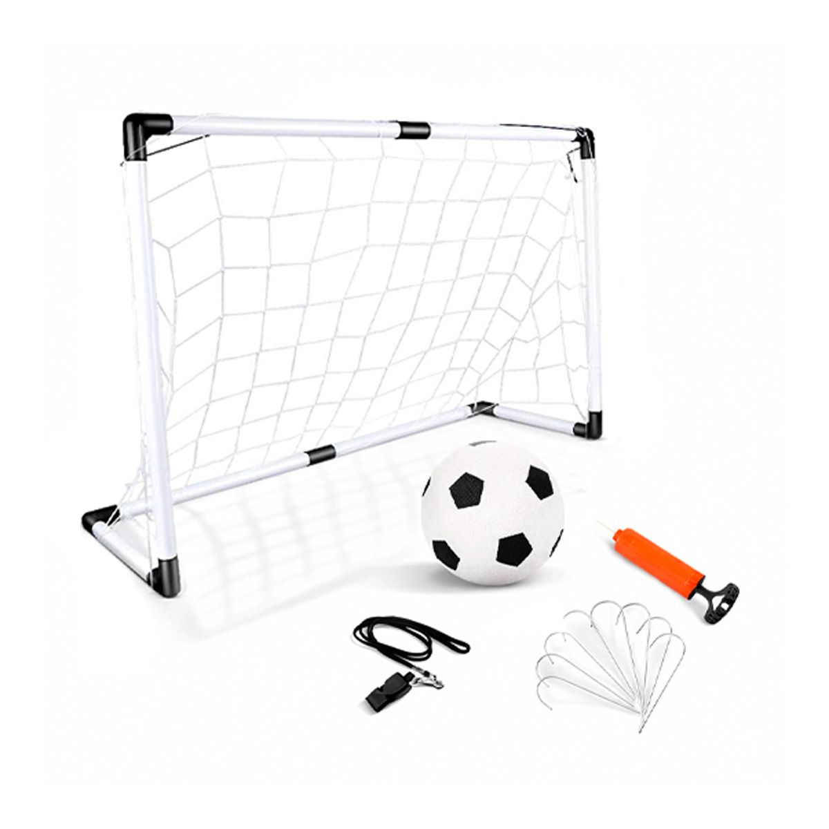 SDFIT - Arco de Futbol Infantil Plegable 48 x 72 cm + Pelota – 5010
