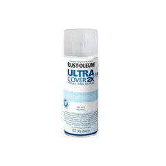 RUST OLEUM - Pintura Protectora Multiuso Ultra Cover 2X Transparente Brillante 430ml