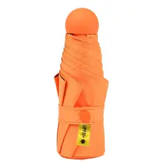 CRUSEC - Paraguas Plegable Capsula 8 Varillas UV Resistente Ligero