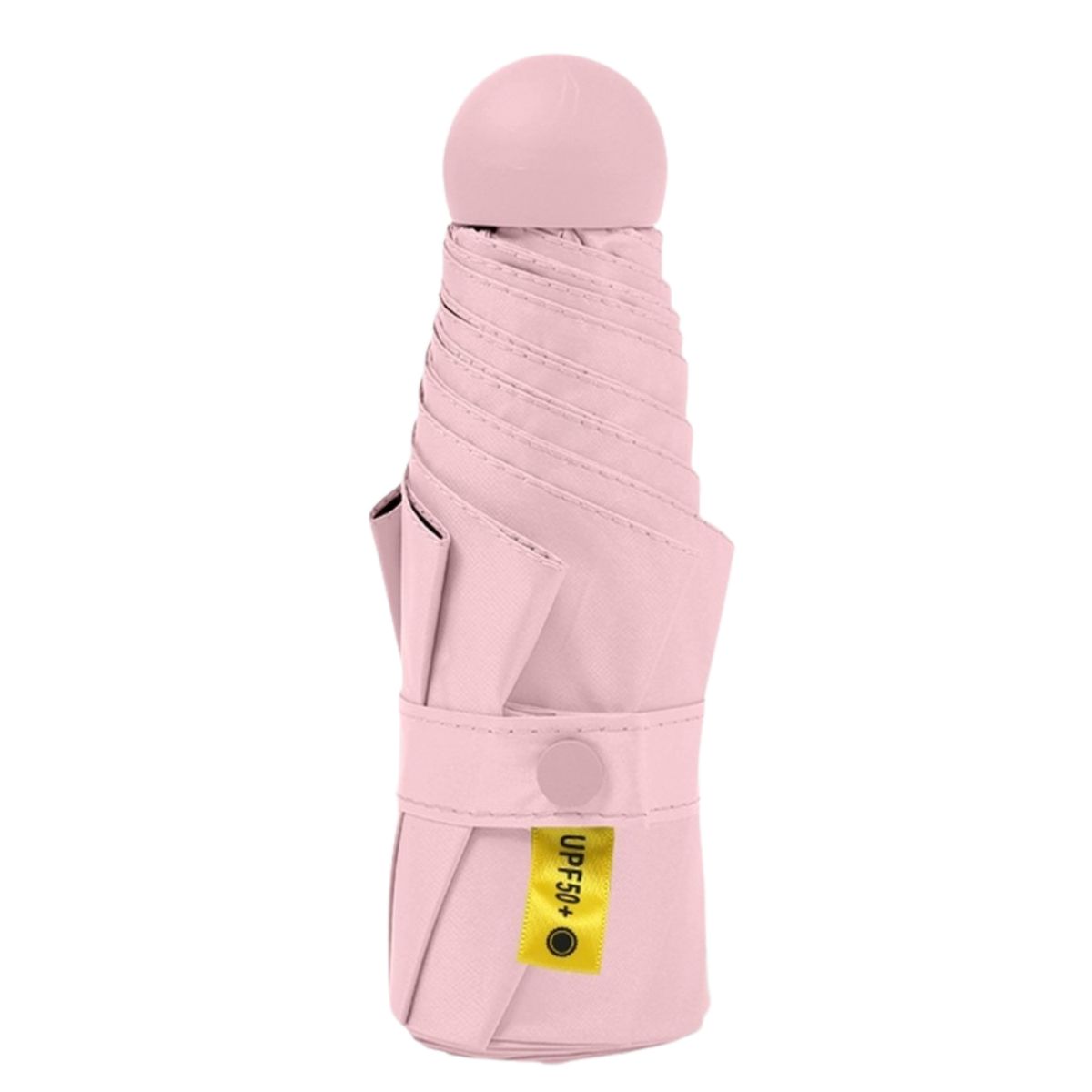 CRUSEC - Paraguas Plegable Capsula 8 Varillas UV Resistente Ligero