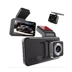 GENERICO - Cámara De Auto Frontal + Camara De Retroceso 4k Dual Lente Para Vehículo Full HD