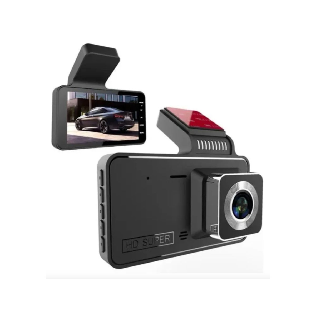GENERICO - Cámara De Auto Frontal + Camara De Retroceso 4k Dual Lente Para Vehículo Full HD