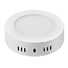 MEGABRIGHT - Panel LED Redondo Sobrepuesto 18W6000k