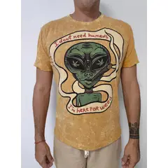 NO TIME - Polera Alienigena (L)