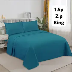 GENERICO - Juego sabana 2plaza lisa color
