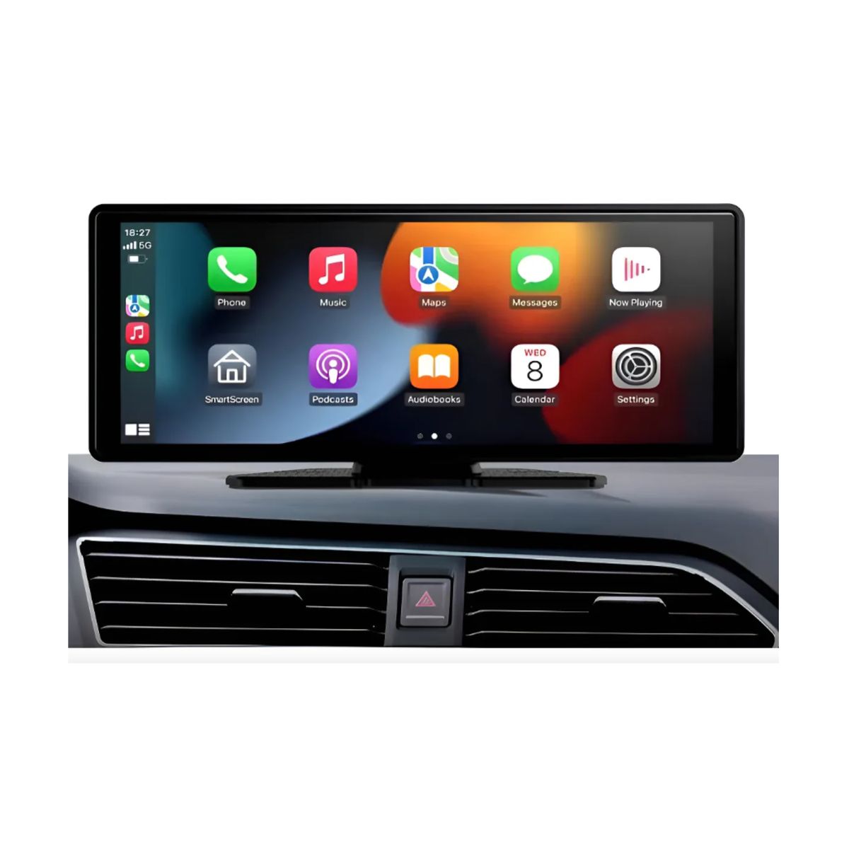 GENERICO - Pantalla De Auto Portatil De 10pulgadas 1080p Car Play Portaitl Smart