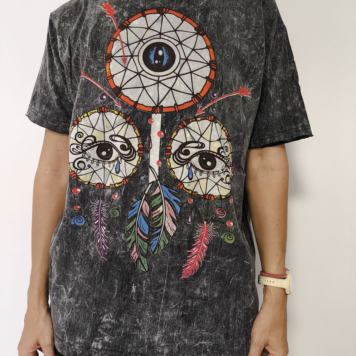 NO TIME - Polera Atrapasueños Ojos (M) 