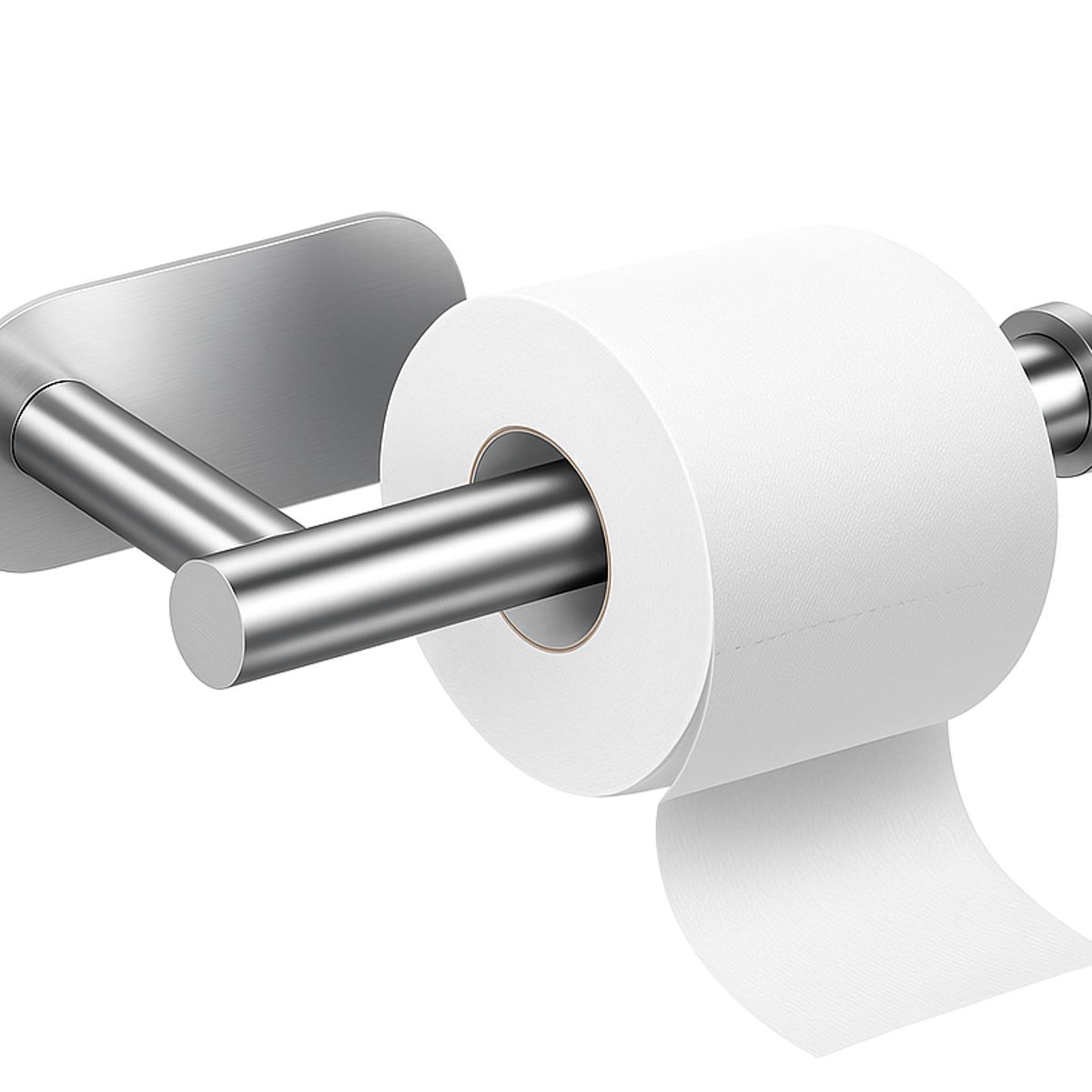 WAKESHOME - Porta Confort Baño Acero Inoxidable Estante Papel Higienico Plateado