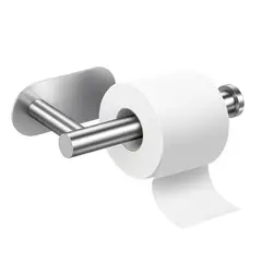 WAKESHOME - Porta Confort Baño Acero Inoxidable Estante Papel Higienico Plateado