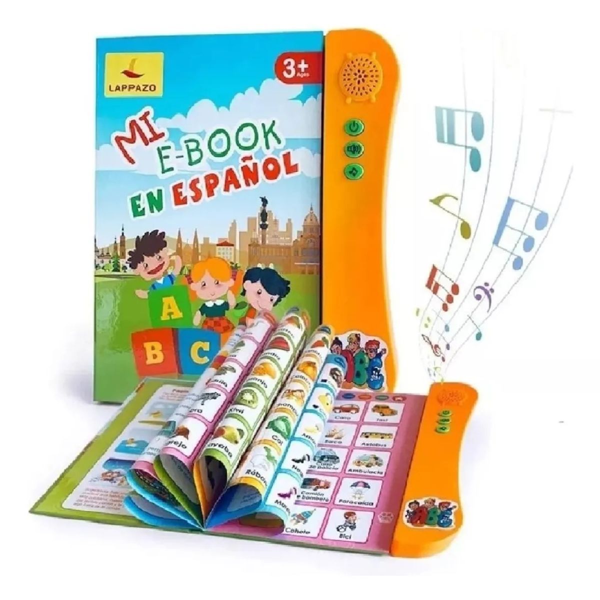 GENERICO - Libro Electrónico De Aprendizaje Sonido Para Niños Español