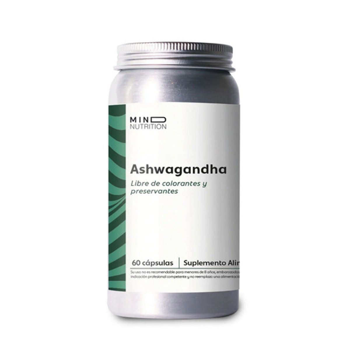 GENERICO - Ashwagandha 500 mg - 60 cápsulas - Mind Nutrition
