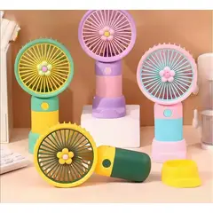 GENERICO - Ventilador De Mano Escritorio Recargable Portátil