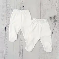 WAWA BABY DESIGN - Pack 2 Patitas Blancas Básicas