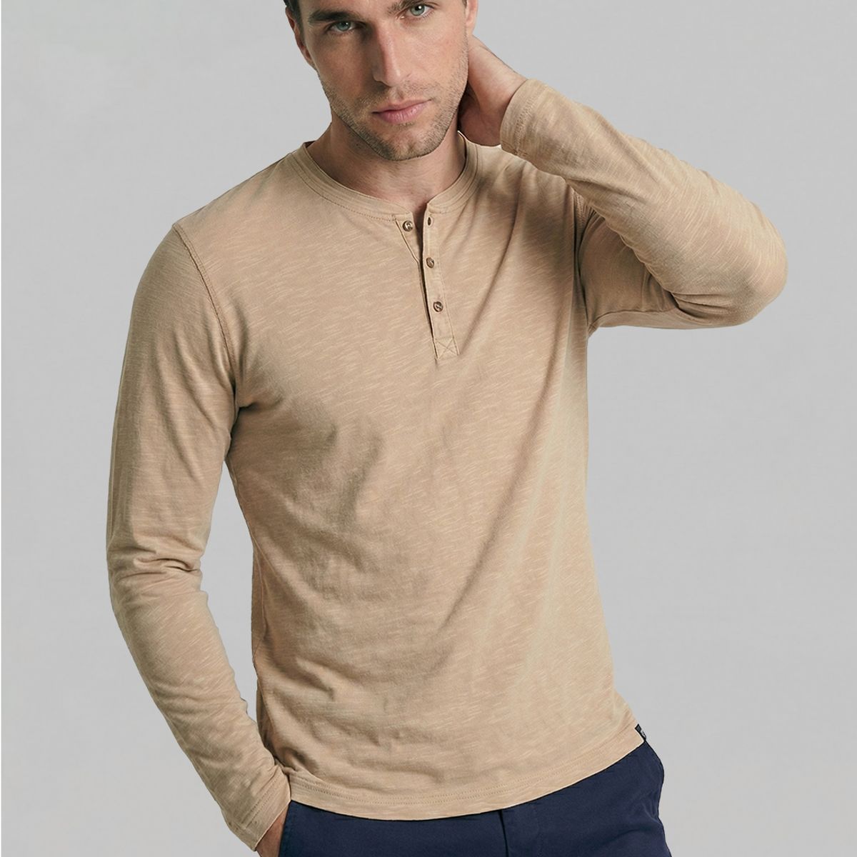 NEW MAN - Polera Ibiza Oat New Man