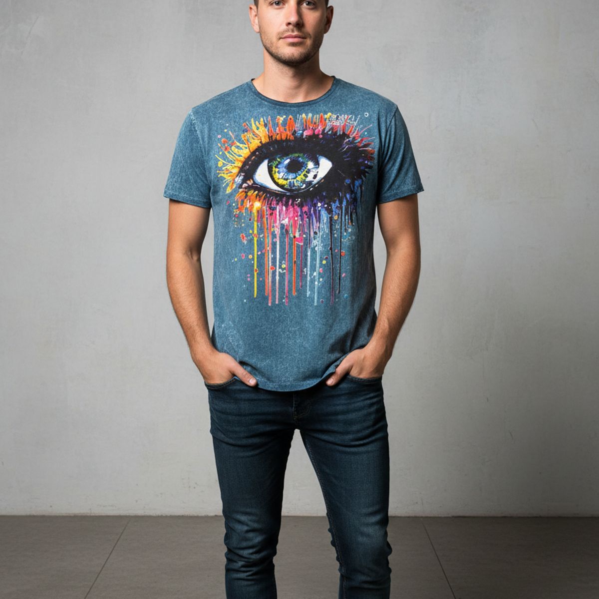 NO TIME - Polera Ojo Notime (L) 